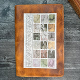 Full Page Sticker Sheet- Iris Scroll | Watercolor & Ink Collection