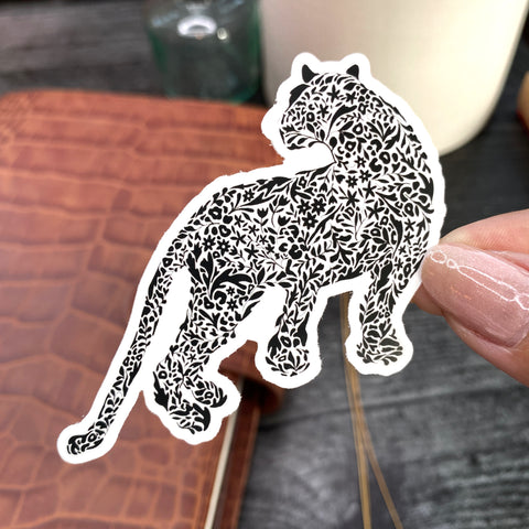 Leopard Vinyl Sticker