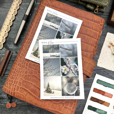 Frosted Sticker Sheet | Mood Boards Collection