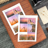 Watercolor Sunset Sticker Sheet | Mood Boards Collection